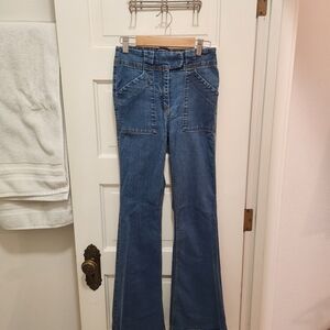 Forever 21 Blue Flare Jeans